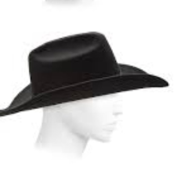 FRYE Wide Brimmed Black Western Cowgirl Rodeo Leather Band Boho Hat🆕⌚📦🏃💨🚚 - Picture 7 of 10